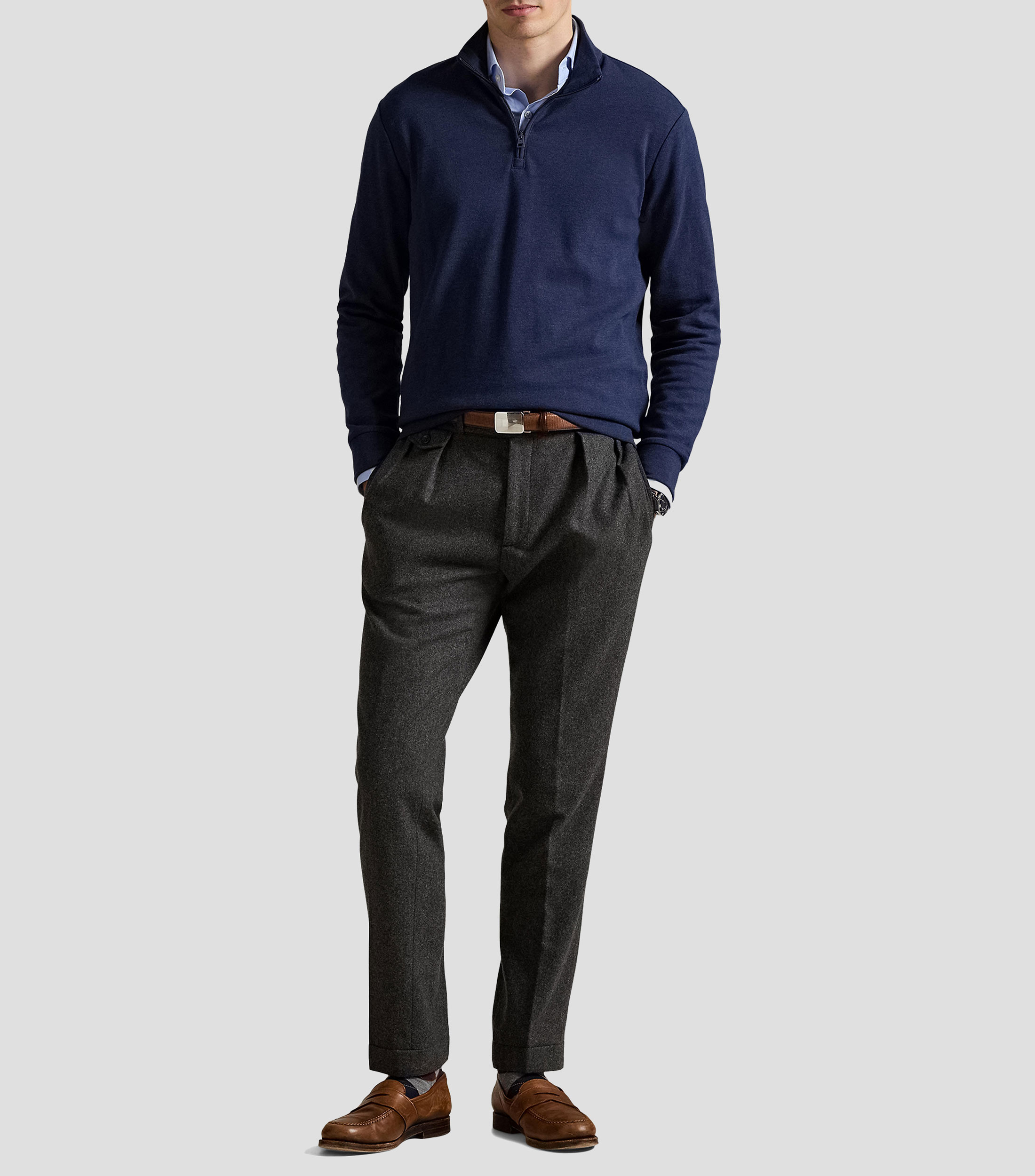 Suéter cuello alto Hombre